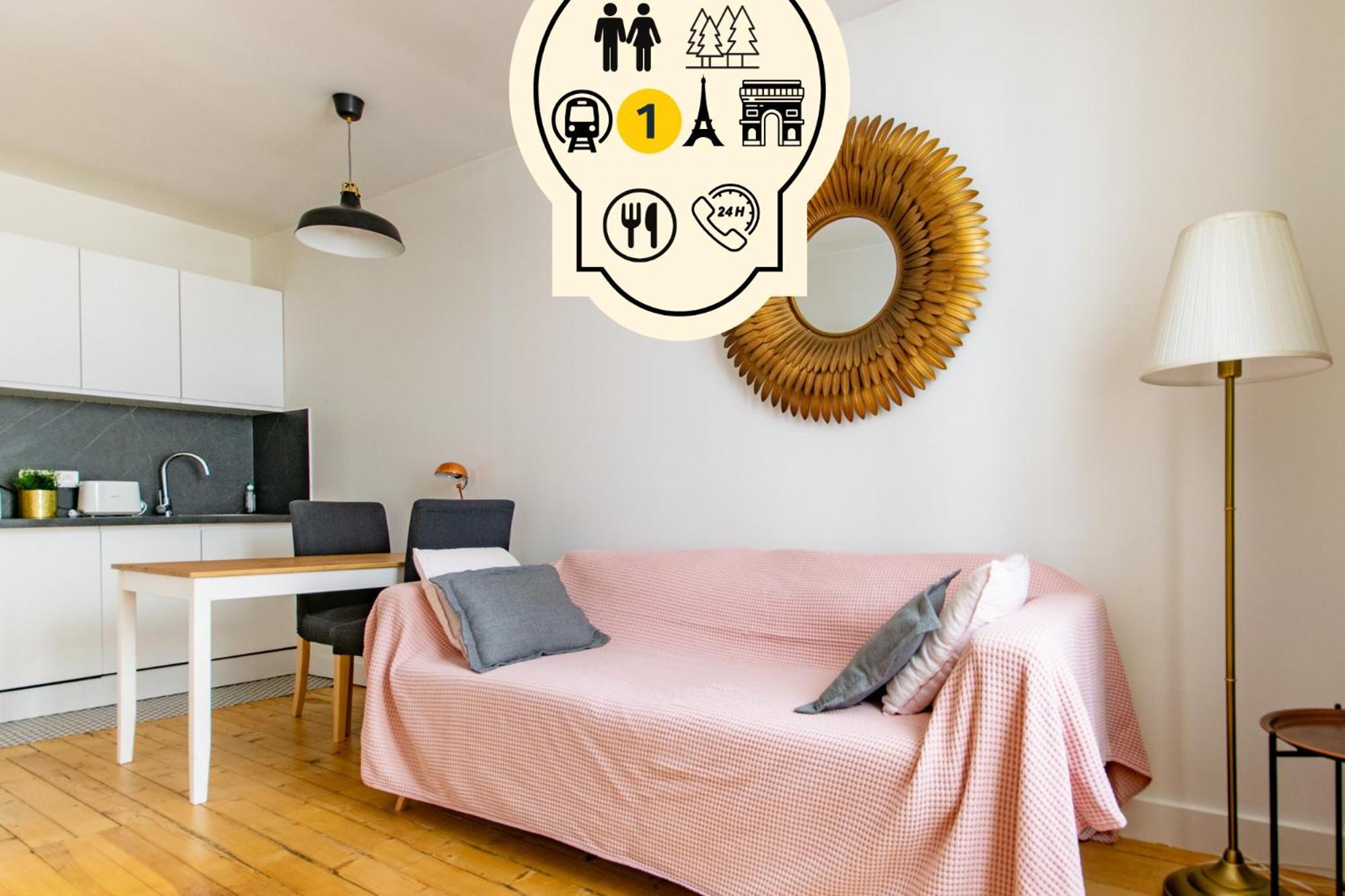Cosy Au Chateau Et Bois Metro L1 * Vincennes